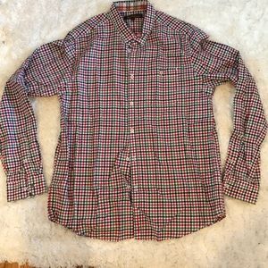 Ben Sherman blue green red gingham